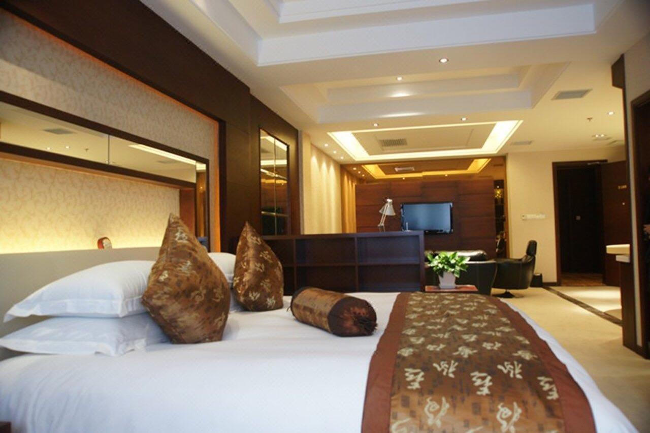 Crystal Island Club Hotell Shanghai Exteriör bild
